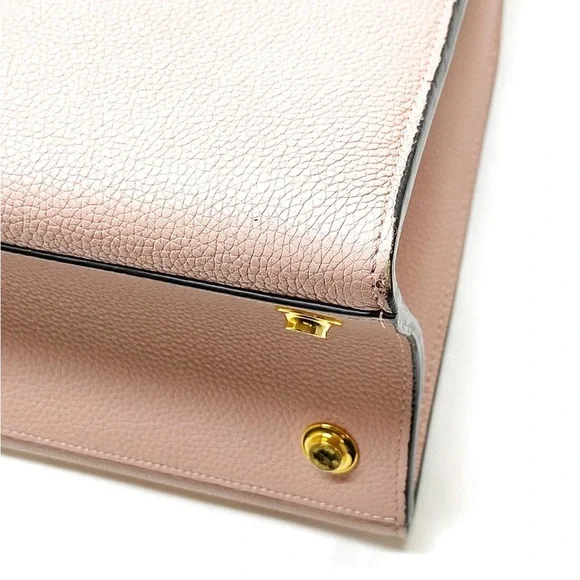 Louis Vuitton City Steamer MM bag in pink and black taurillon leather - Picture 14 of 17